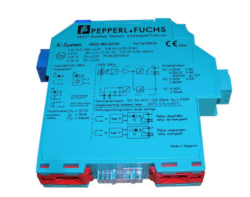 変圧器によって隔離されるPEPPERL FUCHSの安全バリアKFD2-SR2-EX1.W