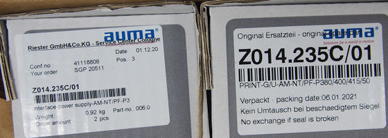 部品番号006.0 AUMAの電源板記事Z014.235C 01