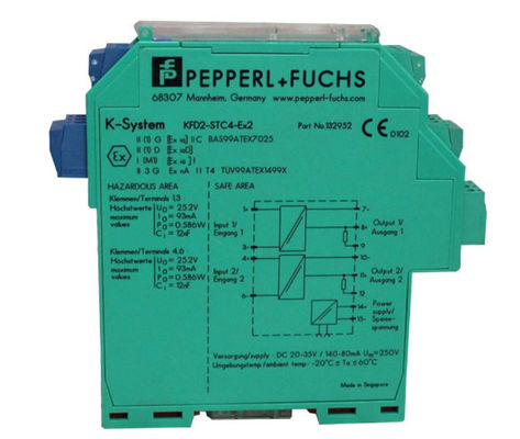 KFD2-STC4-EX2 PEPPERL FUCHSの安全バリアのスマートな送信機の電源
