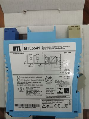 MTL5541/S -T リピエーター 電源 4/20mA 2か3ワイヤのトランスミッター